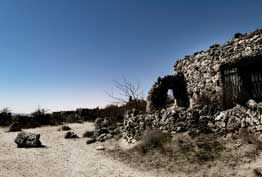 Ruins of the historic Fort at Anenous Pass in the Northern Cape, South Africa