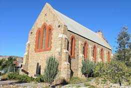 Explore the Anglican Church in Springbok, built in 1861