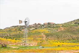 Historical fountain at Soebatsfontein site