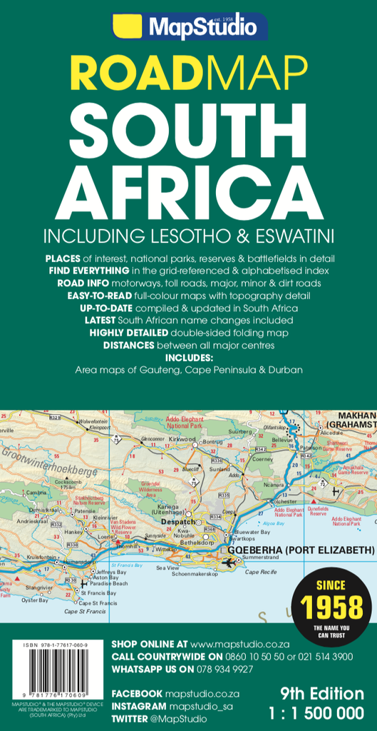 Roadmap: South Africa, inlcuding Lesotho &amp; Eswatini