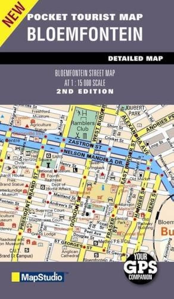 Pocket Tourist Map: Bloemfontein