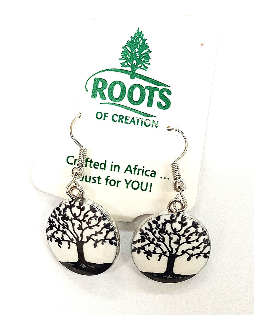 ROC Tree Resin Earrings