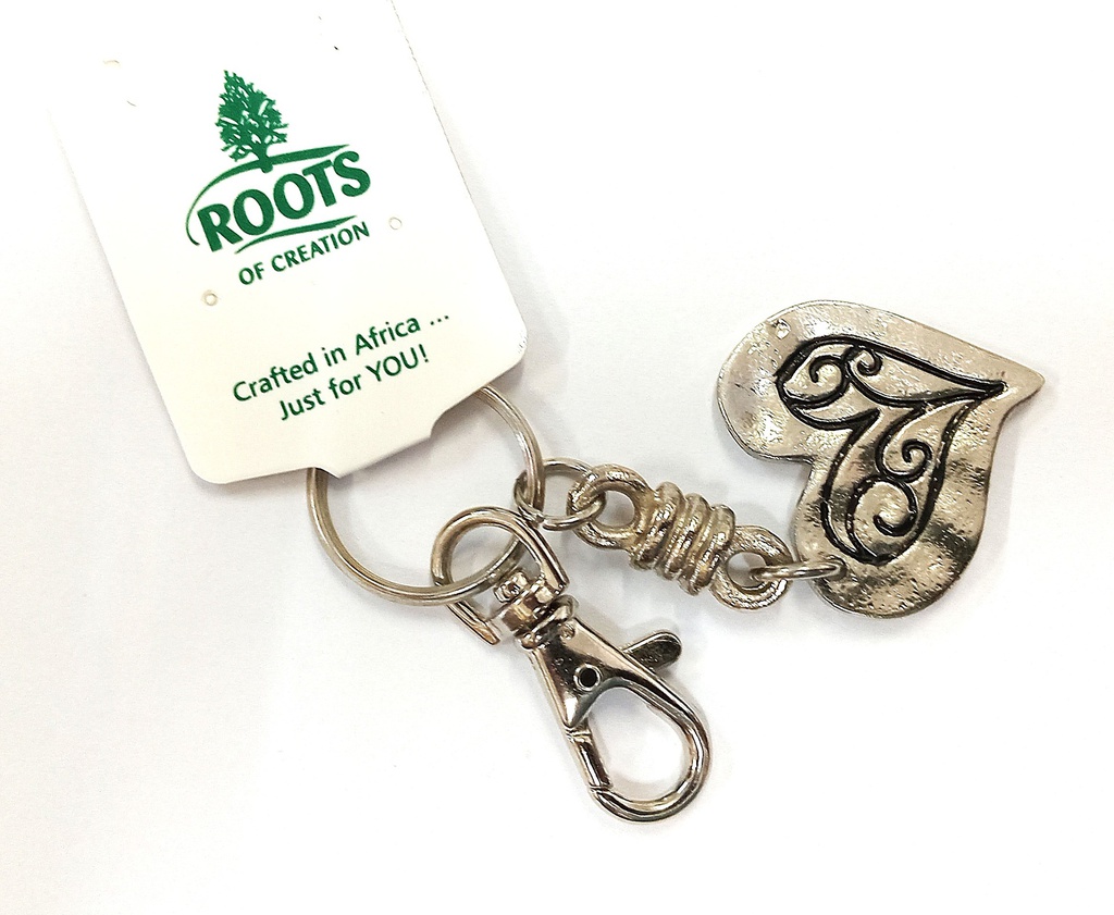 ROC Heart Keyring