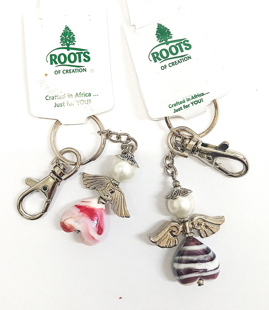 ROC Angel Stone Keyring