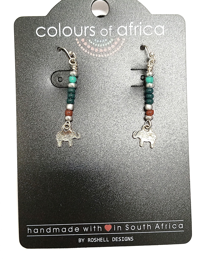 COA Silver Earrings