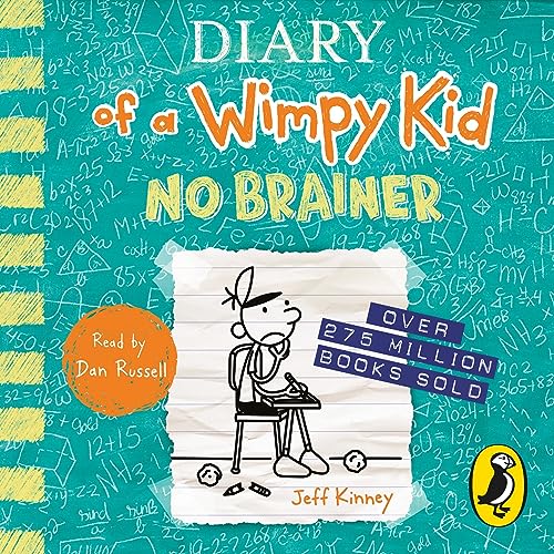 Diary of a Wimpy Kid 18: No Brainer (audiobook)