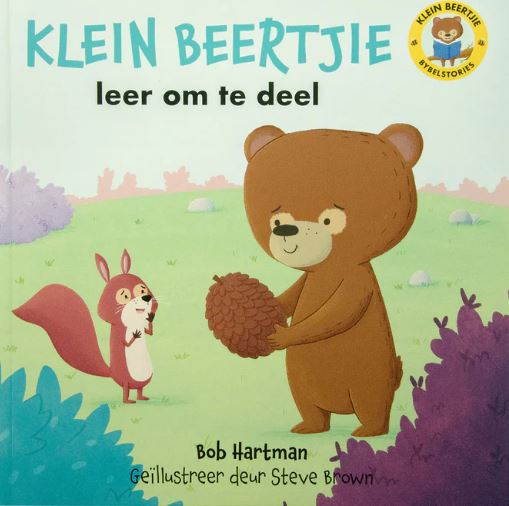 Klein Beertjie leer om te deel