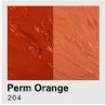 Dala Acrylic Paint 75ml - 204 Perm Orange