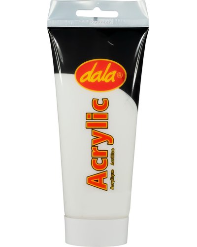 Dala Acrylic Paint 200ml - 101 Titanium White