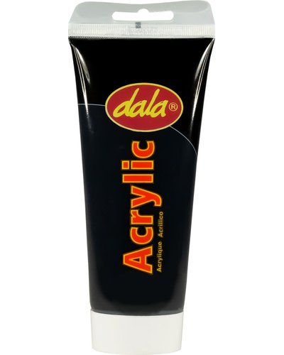 Dala Acrylic Paint 200ml - 801 Lamp Black