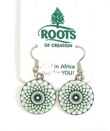 [JEWEL] ROC Mandala Resin Earrings