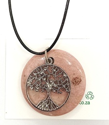 [Jewellery] ROC Rhodonite Tree Pendant