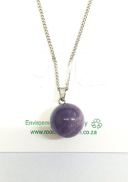 [Jewellery] Amethyst Ball Necklace