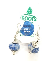 [Jewellery] ROC Sodalite Earrings