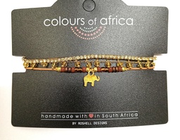 [JEWEL] COA Brown Gold Bracelet