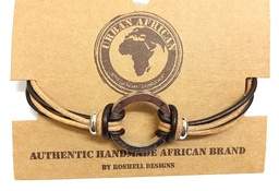 [Jewellery] Urban African Suede Knot Bracelet