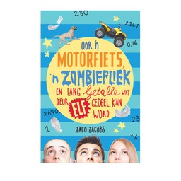 [ Books ] Oor 'n motorfiets, 'n zombiefliek en lang getalle wat deur elf gedeel kan word